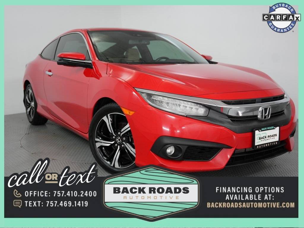 2016 Honda Civic Touring — Coupe — 125,240 mi — Chesapeake, VA