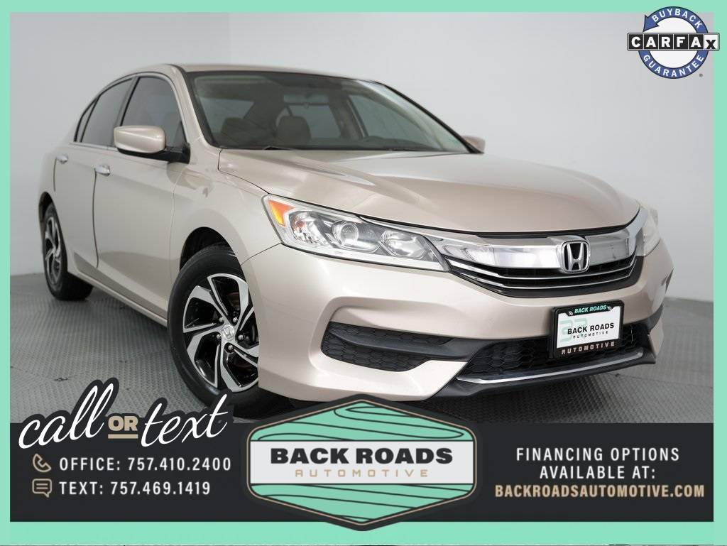 2017 Honda Accord LX — Sedan — 147,275 mi — Chesapeake, VA