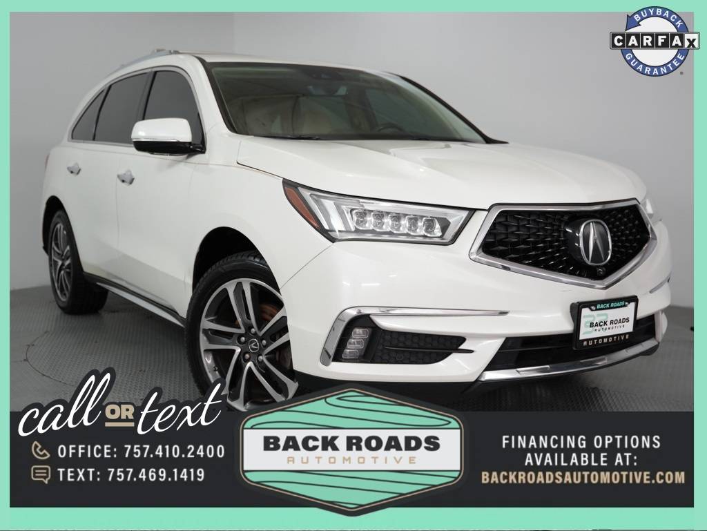 2017 Acura MDX Advance Package — SUV — 115,164 mi — Chesapeake, VA