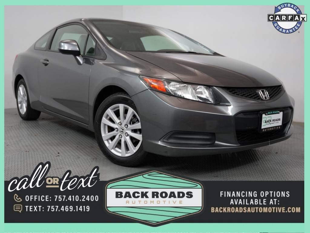 2012 Honda Civic EX-L — Coupe — 117,868 mi — Chesapeake, VA
