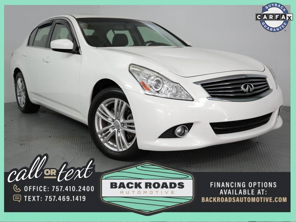 2013 INFINITI G G37x — Sedan — 78,604 mi — Chesapeake, VA