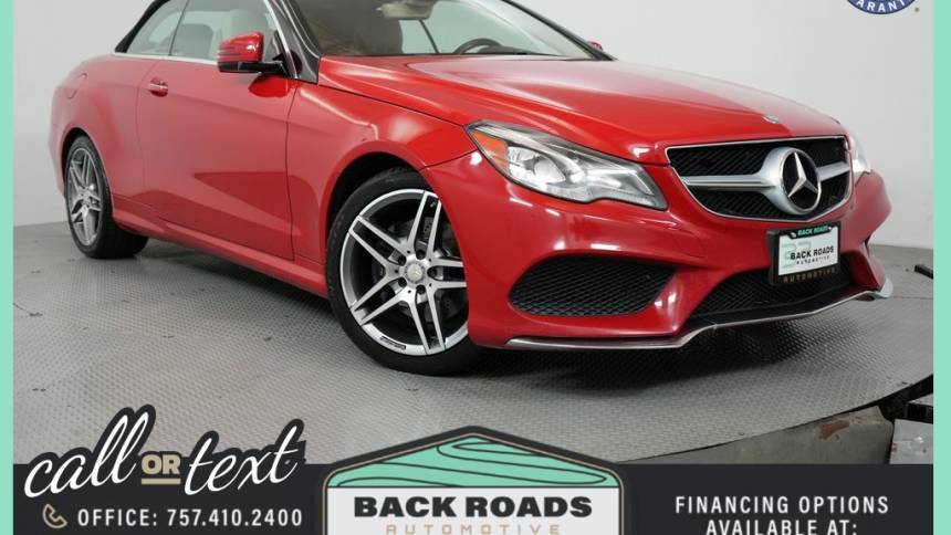 2016 Mercedes-Benz E-Class E 400 — Convertible — 133,229 mi — Chesapeake, VA