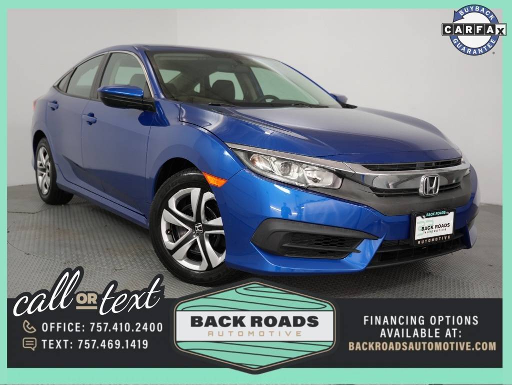 2017 Honda Civic LX — Sedan — 75,536 mi — Chesapeake, VA