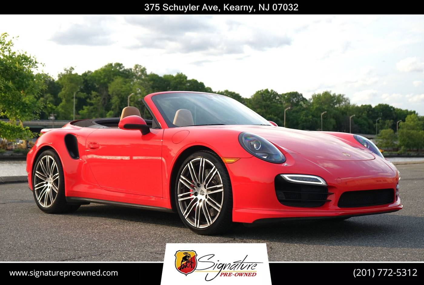 2014 Porsche 911 Turbo — Convertible — 65,532 mi — Kearny, NJ