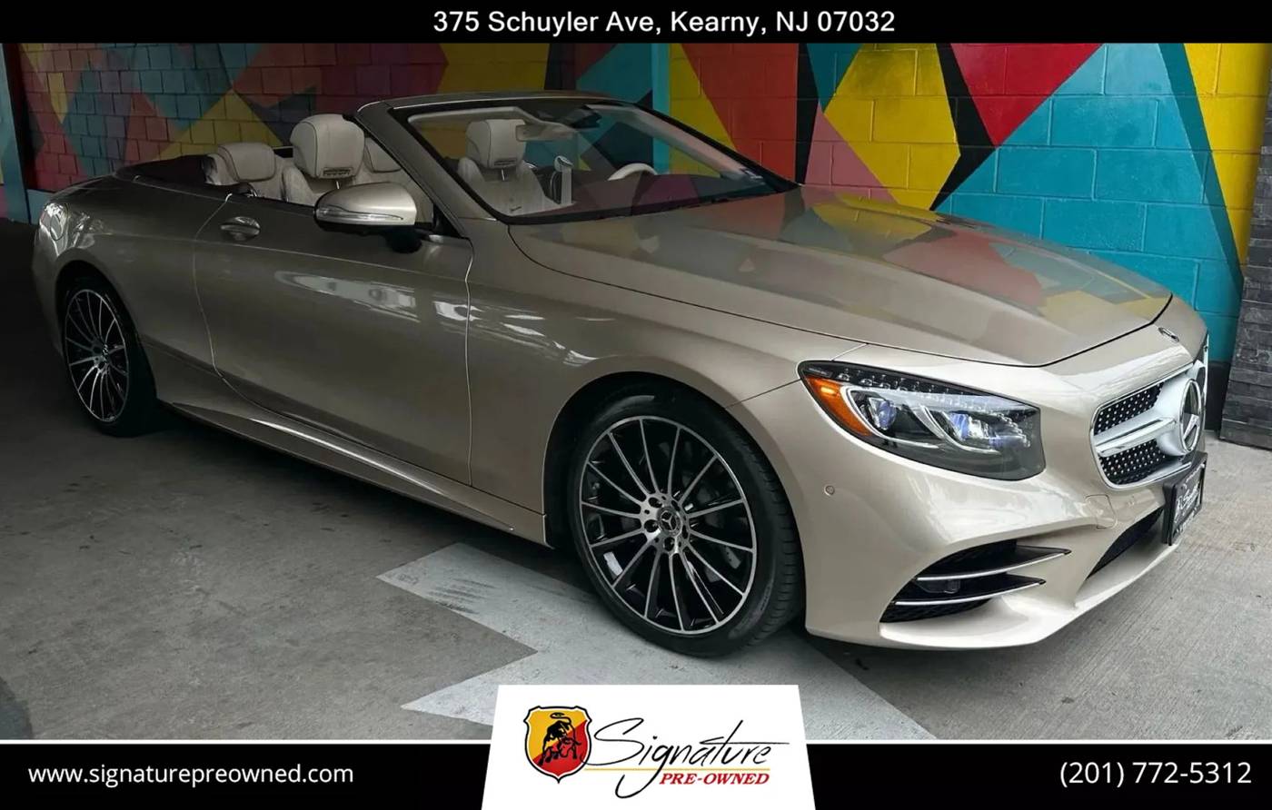 2019 Mercedes-Benz S-Class S 560 — Convertible — 1,715 mi — Kearny, NJ