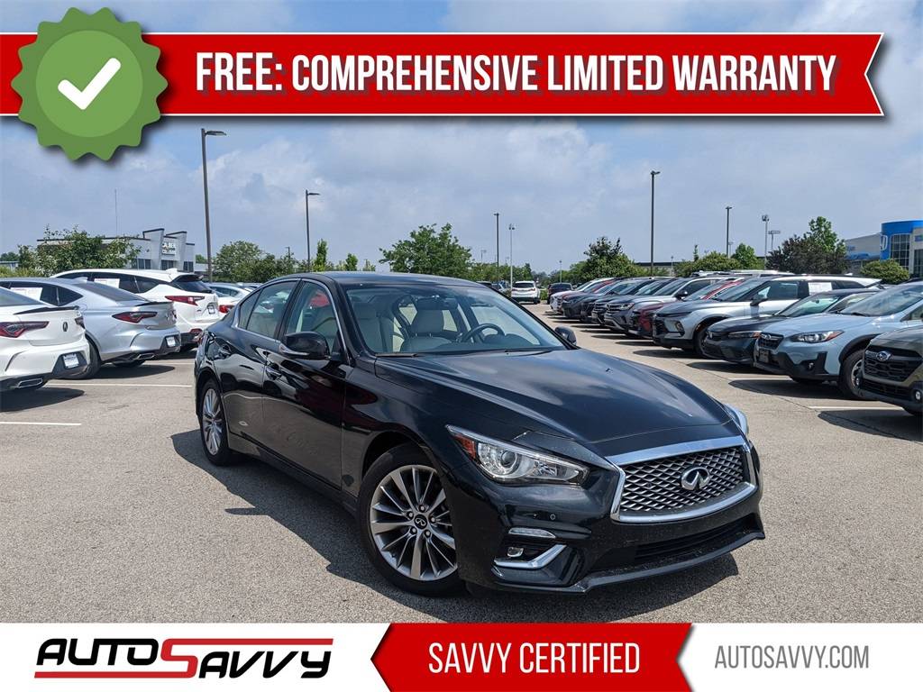 2023 INFINITI Q50 LUXE — Sedan — 4,761 mi — Fishers, IN