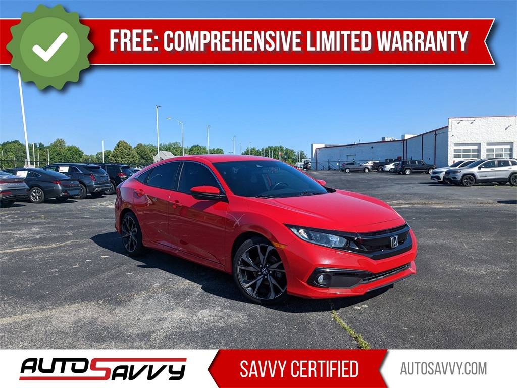 2020 Honda Civic Sport — Sedan — 71,911 mi — Fishers, IN