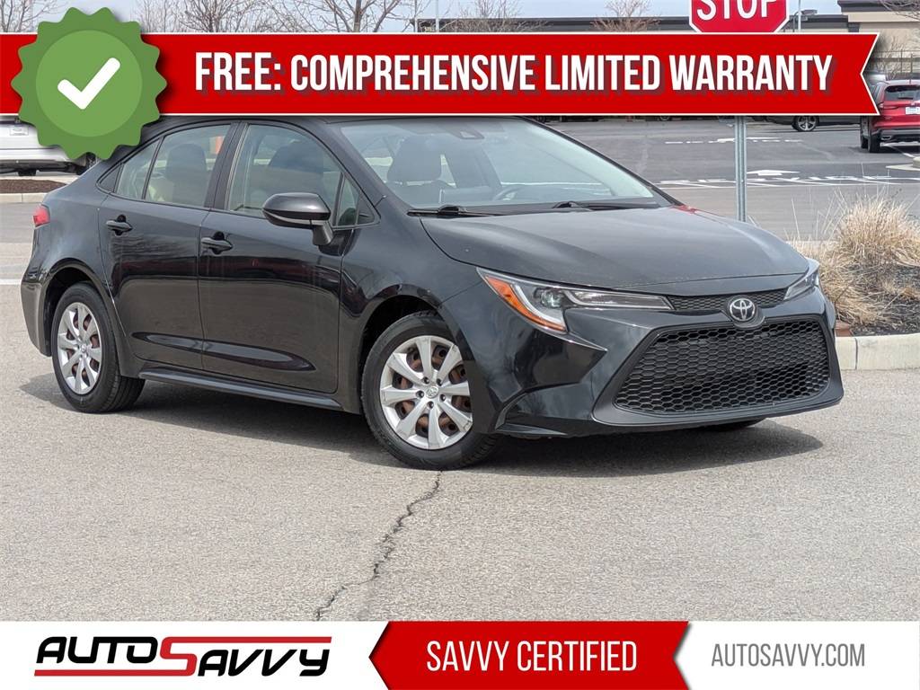 2020 Toyota Corolla LE — Sedan — 67,920 mi — Fishers, IN