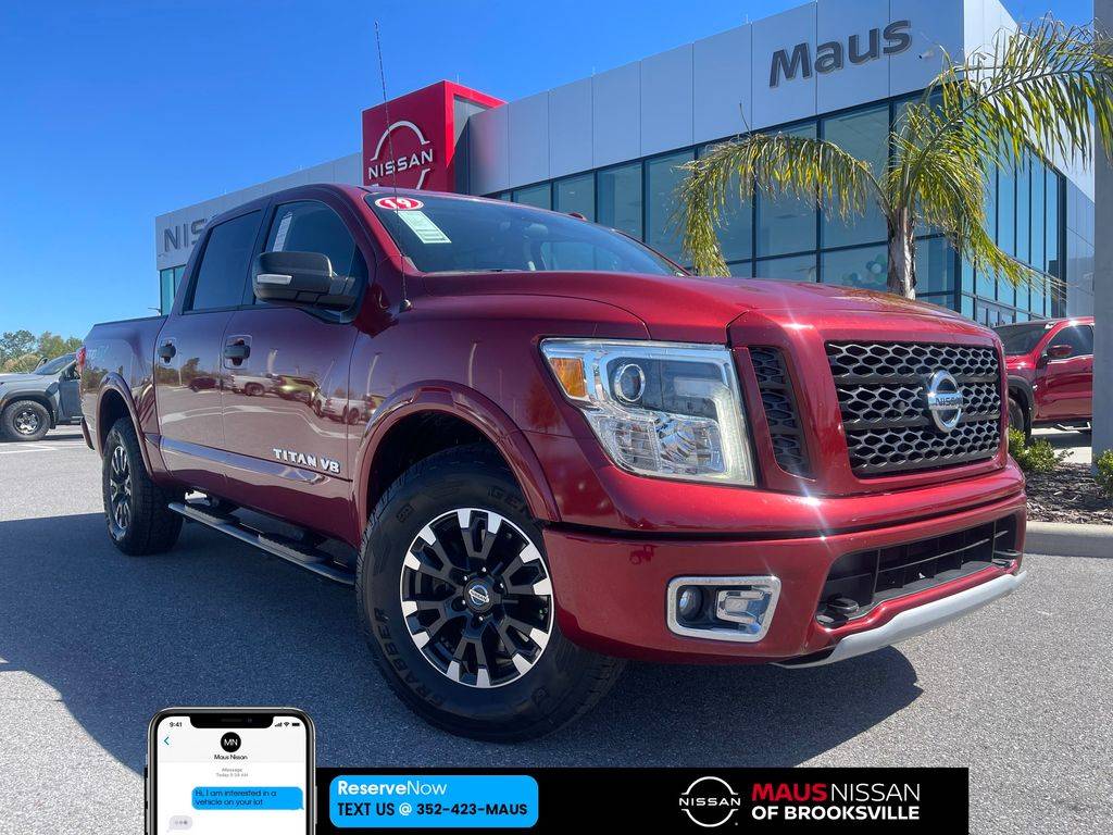 2019 Nissan Titan PRO-4X — Pickup Truck — 85,420 mi — Brooksville, FL