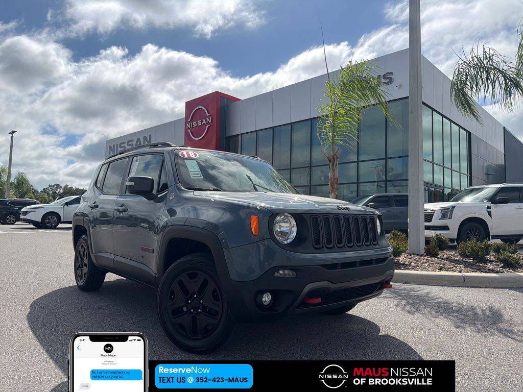 2018 Jeep Renegade Trailhawk — SUV — 120,998 mi — Brooksville, FL