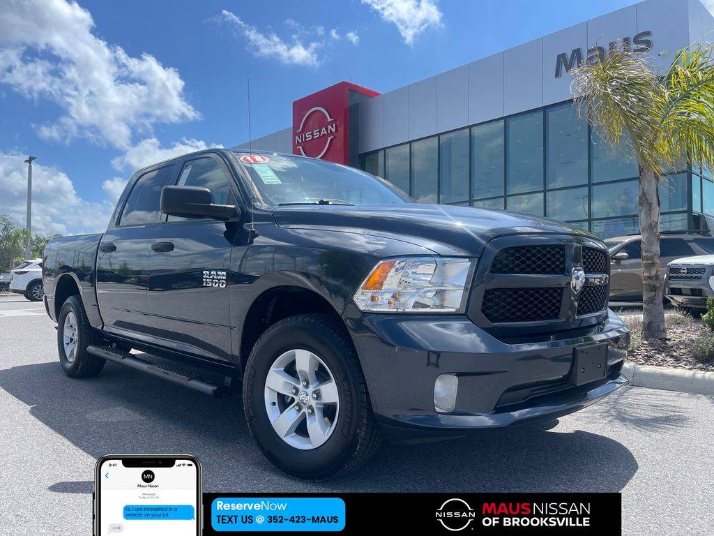 2018 Ram 1500 Express — Pickup Truck — 69,533 mi — Brooksville, FL
