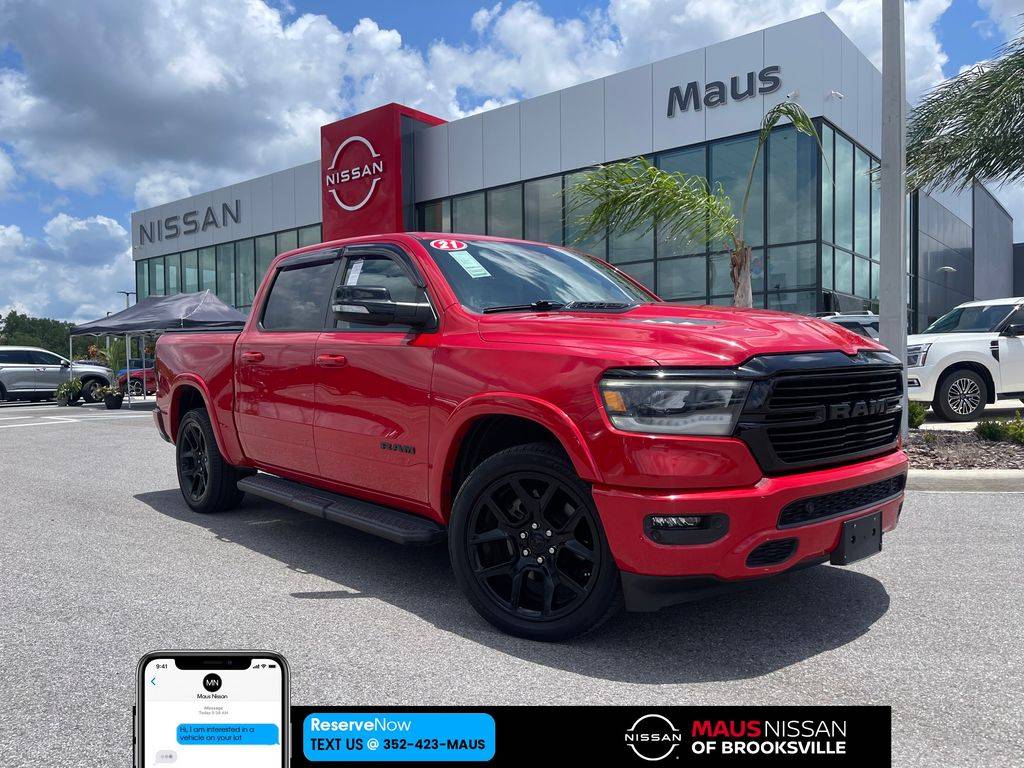2021 Ram 1500 Laramie — Pickup Truck — 64,210 mi — Brooksville, FL