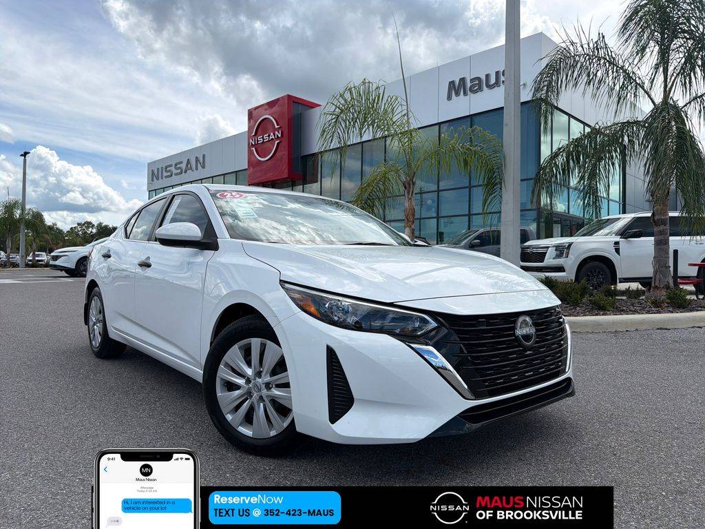 2025 Nissan Sentra S — Sedan — 5,575 mi — Brooksville, FL