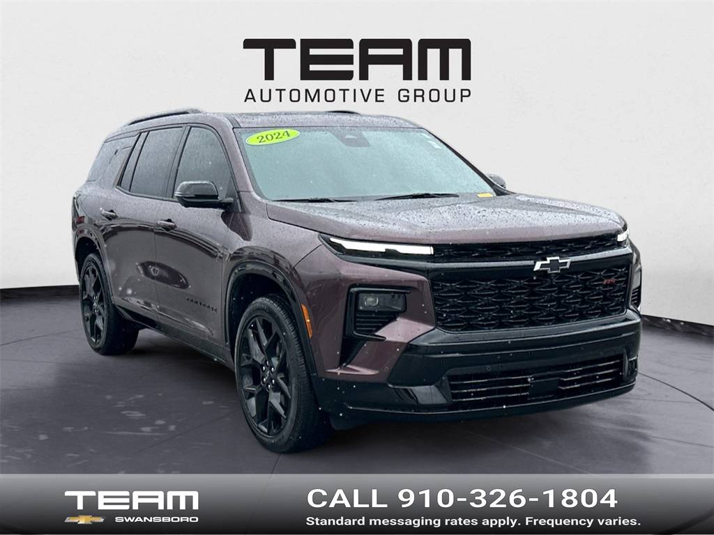 2024 Chevrolet Traverse RS — SUV — 6,324 mi — Swansboro, NC