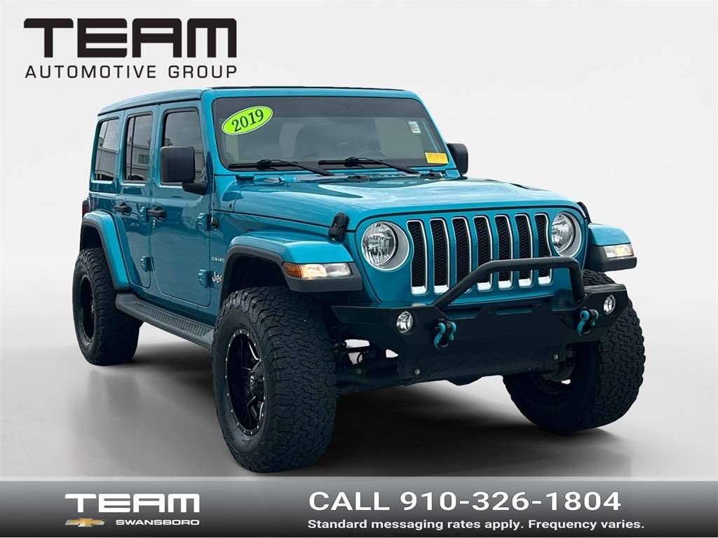 2019 Jeep Wrangler Sahara — SUV — 91,715 mi — Swansboro, NC
