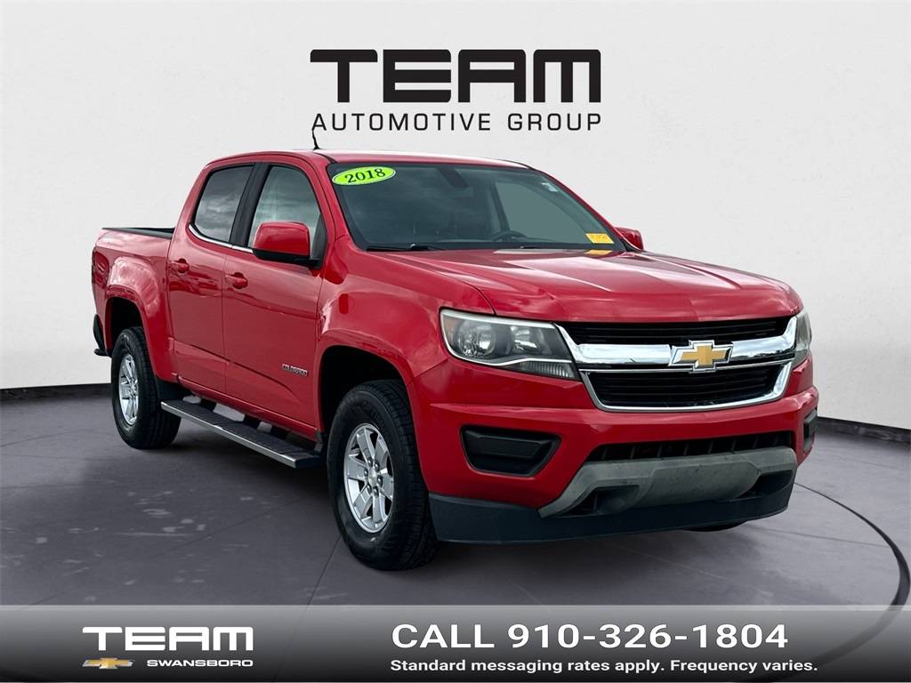 2018 Chevrolet Colorado WT — Pickup Truck — 93,289 mi — Swansboro, NC