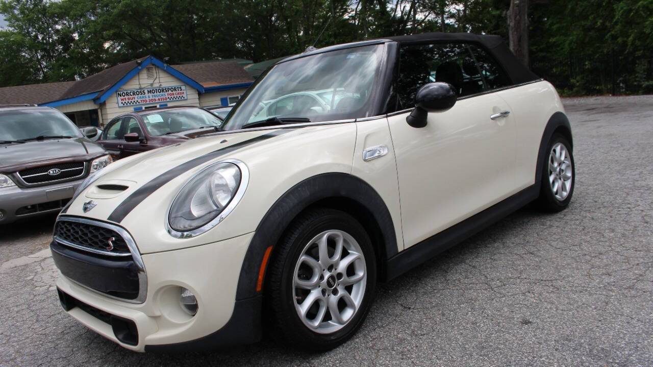 2016 MINI Convertible Cooper S — Convertible — 102,000 mi — Norcross, GA