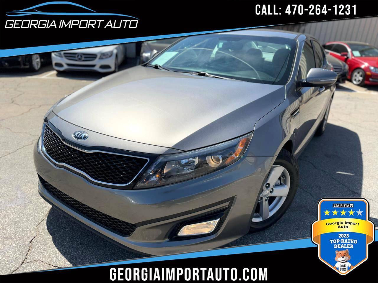 2015 Kia Optima LX — Sedan — 82,714 mi — Alpharetta, GA