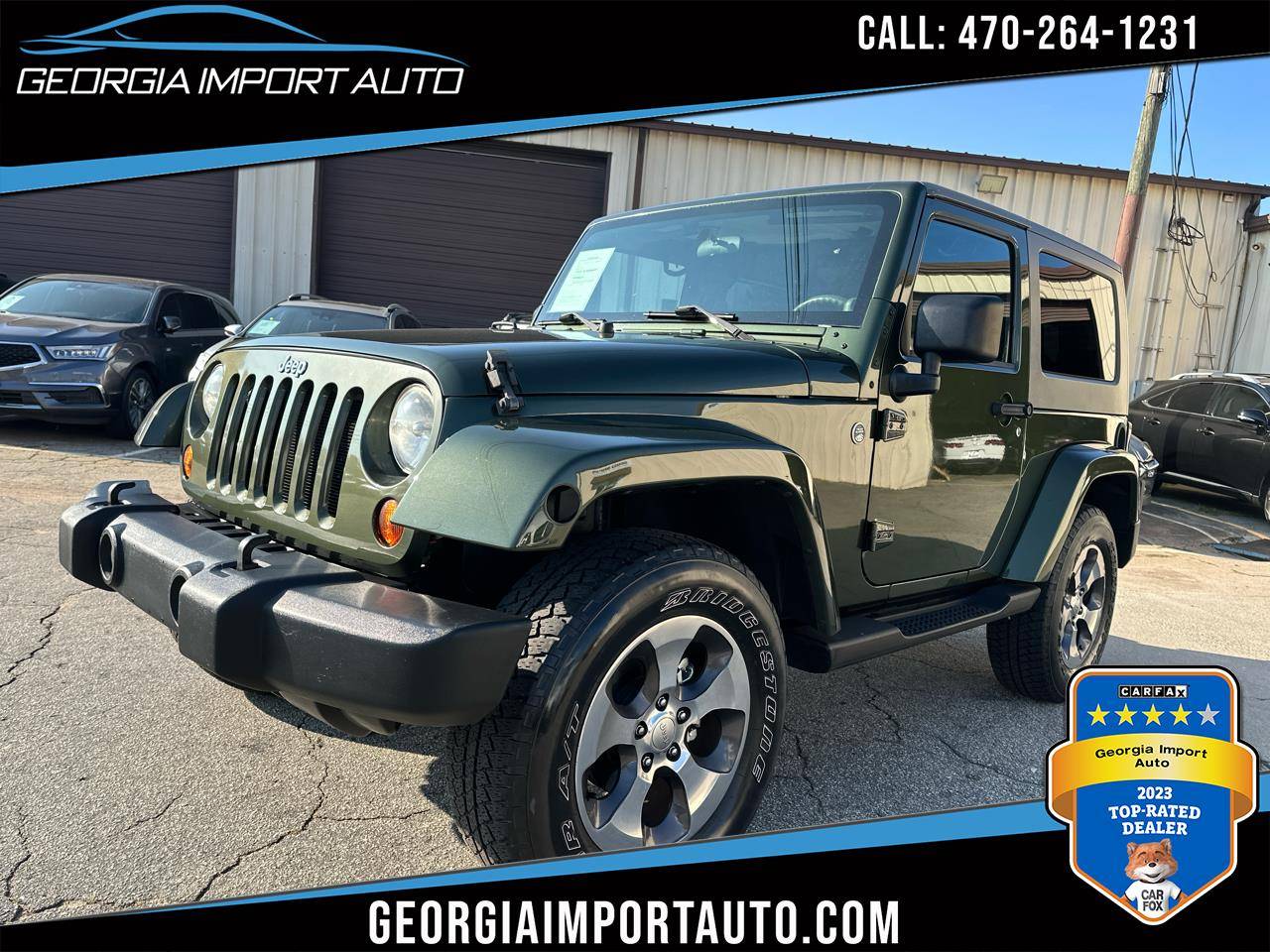 2008 Jeep Wrangler Sahara — SUV — 152,371 mi — Alpharetta, GA