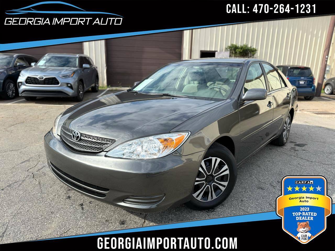 2003 Toyota Camry XLE — Sedan — 92,432 mi — Alpharetta, GA