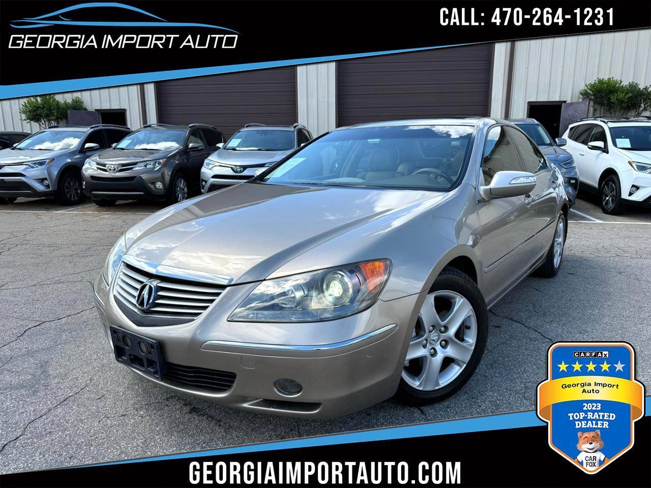 2008 Acura RL Technology Package — Sedan — 115,521 mi — Alpharetta, GA