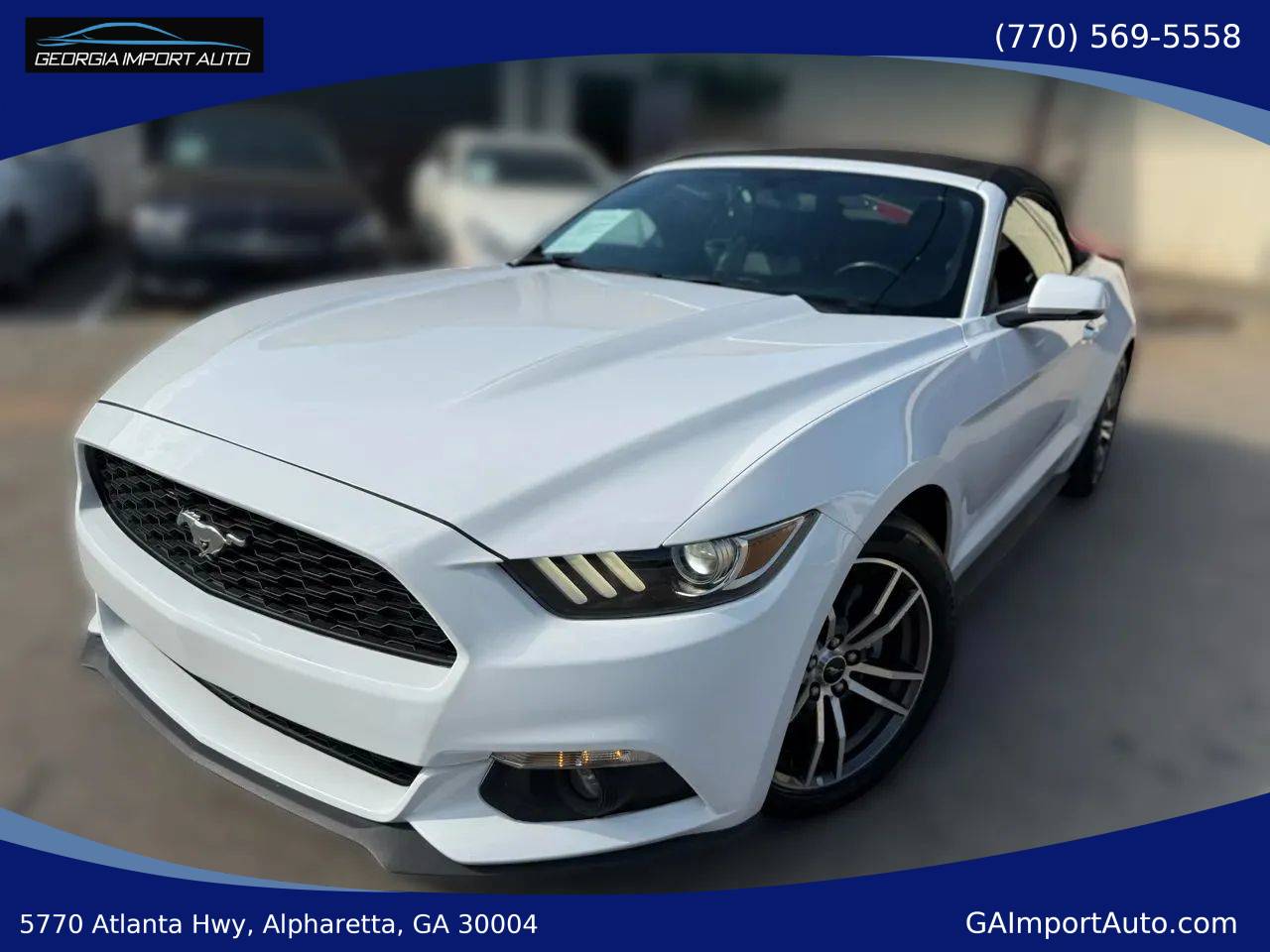 2016 Ford Mustang EcoBoost Premium