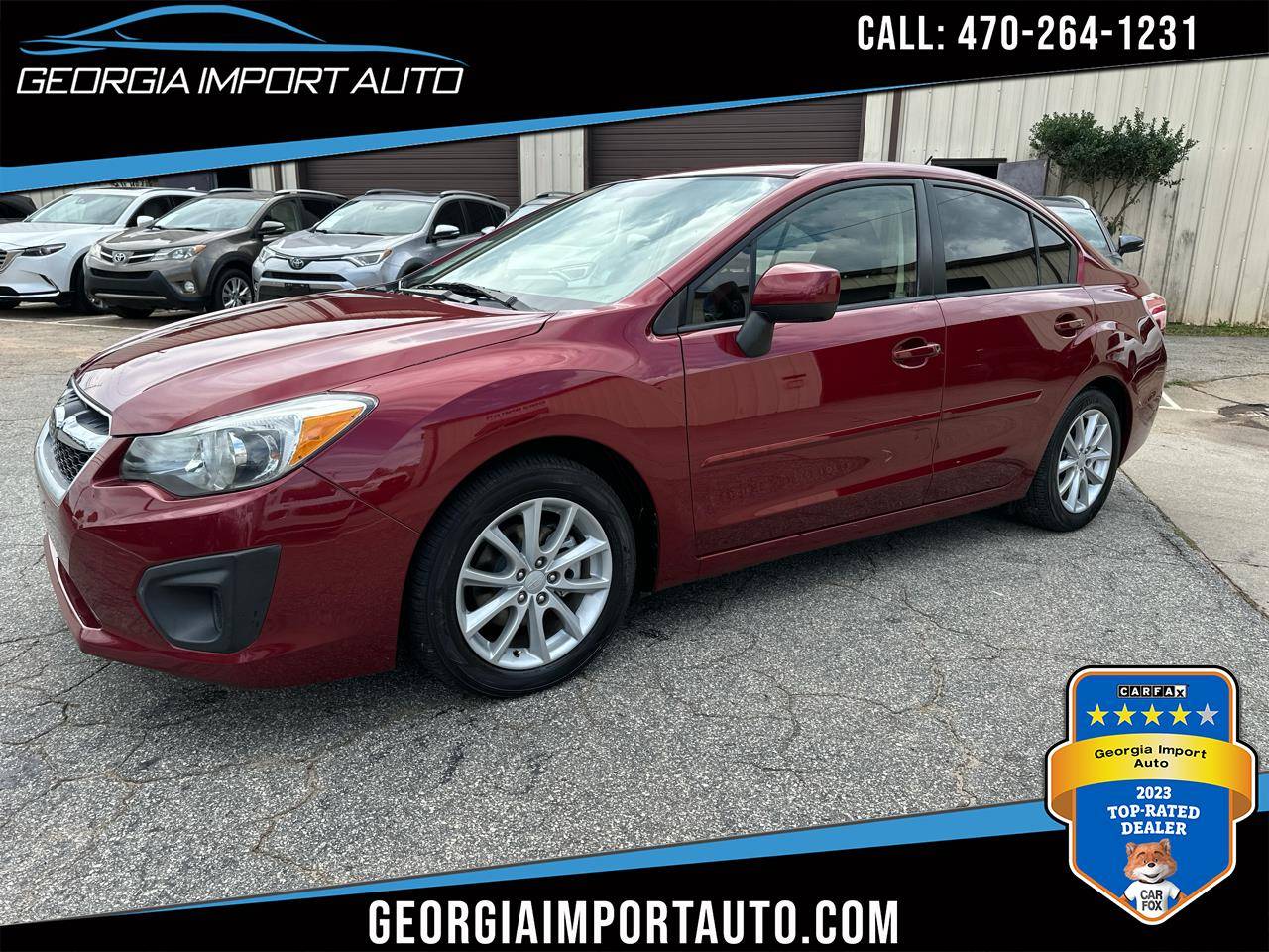 2013 Subaru Impreza 2.0i Premium — Sedan — 88,646 mi — Alpharetta, GA