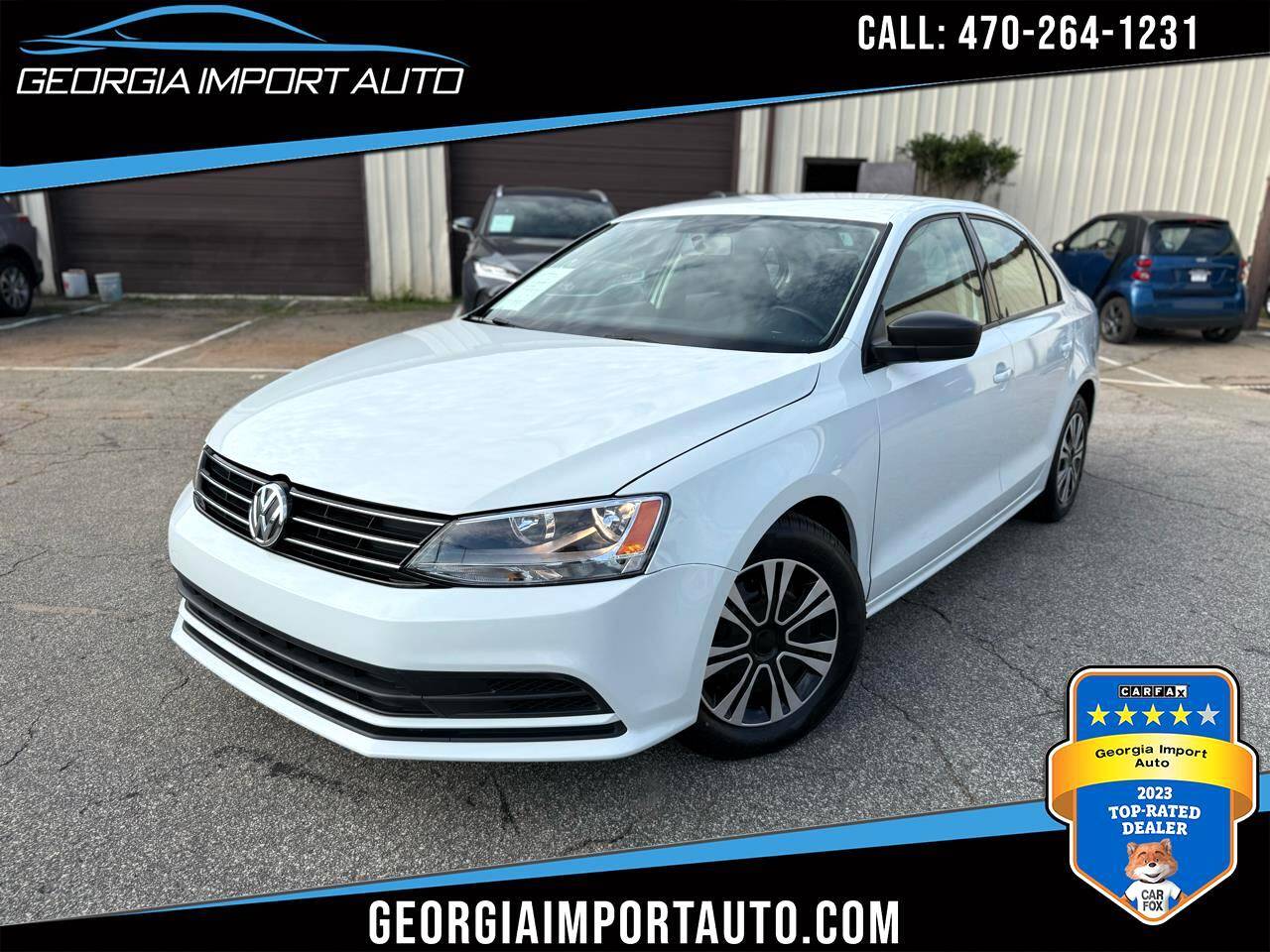 2015 Volkswagen Jetta S — Sedan — 55,828 mi — Alpharetta, GA