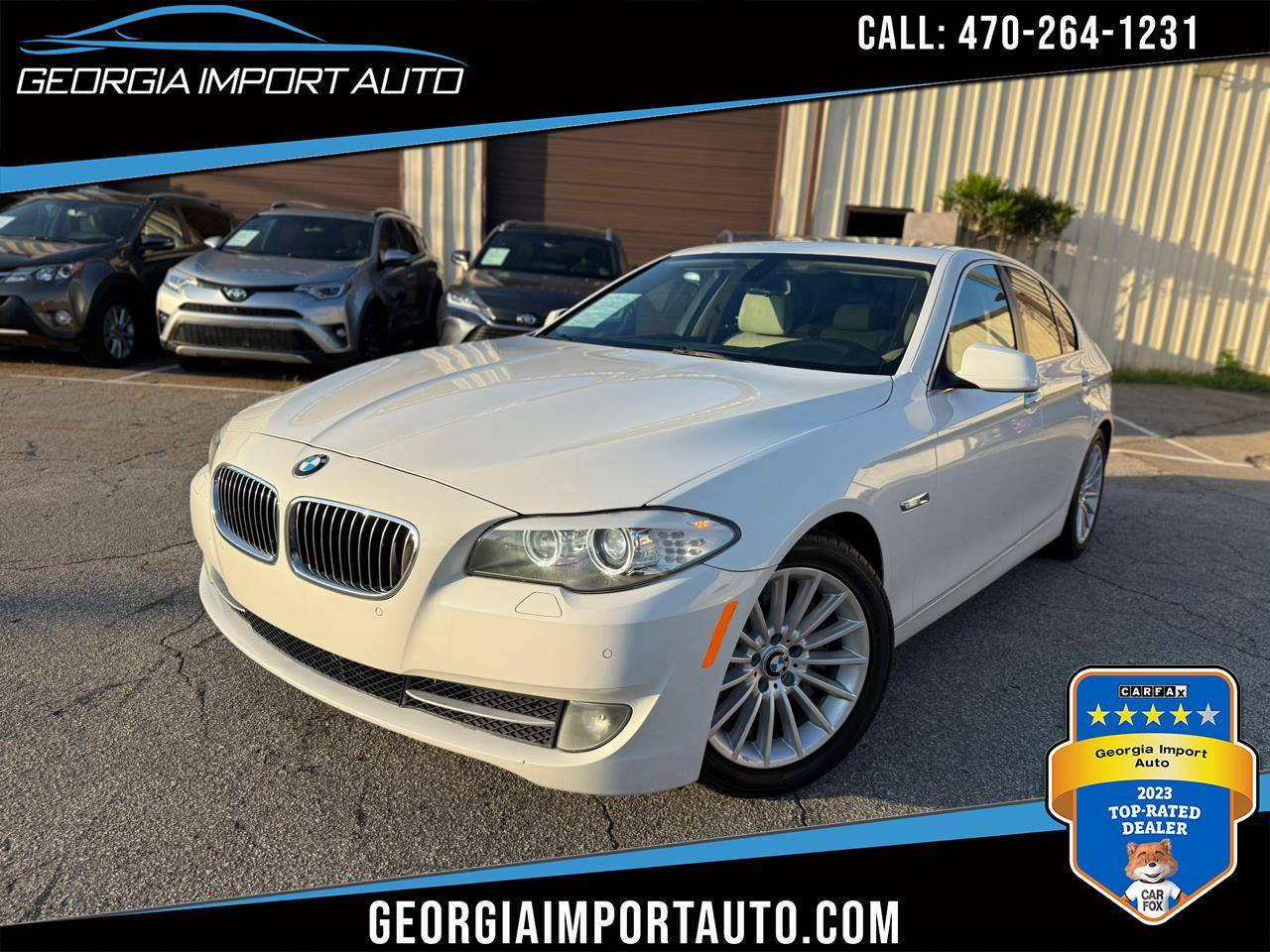 2012 BMW 5 Series 535i — Sedan — 100,948 mi — Alpharetta, GA