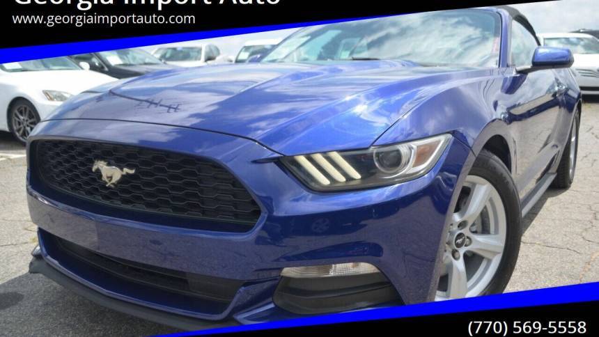 2016 Ford Mustang V6 — Convertible — 141,581 mi — Alpharetta, GA