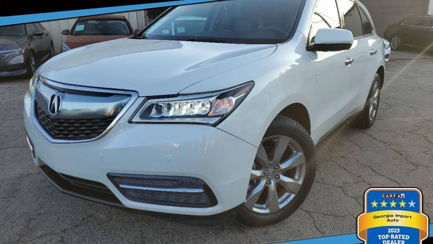 2016 Acura MDX Advance with Entertainment Package — SUV — 51,325 mi — Alpharetta, GA