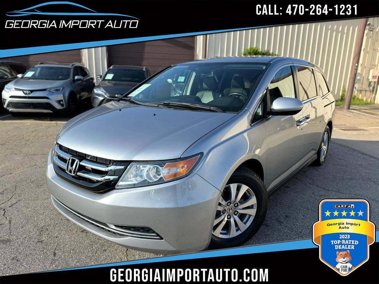 2016 Honda Odyssey EX-L — Minivan — 66,791 mi — Alpharetta, GA