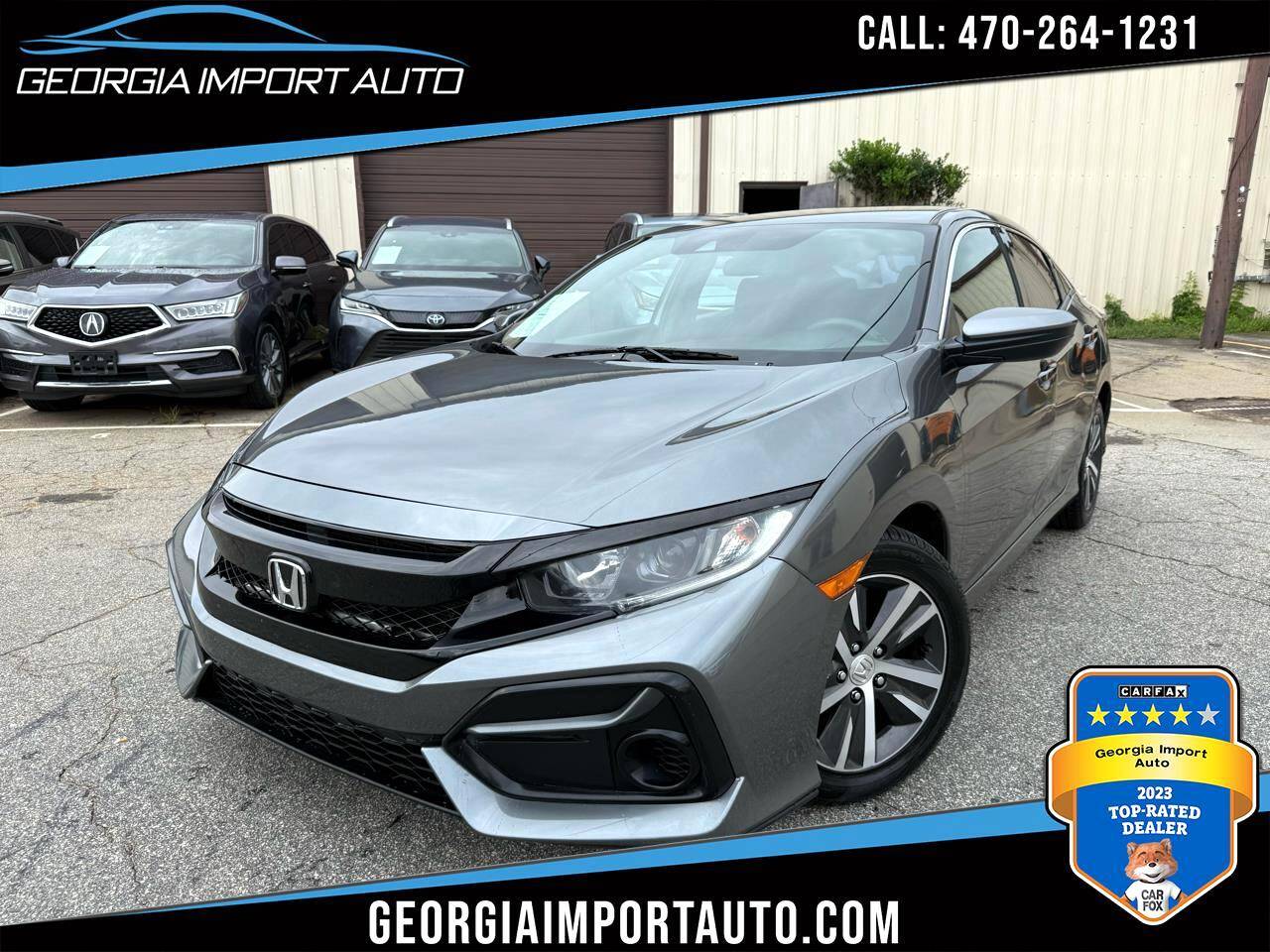 2020 Honda Civic LX — Hatchback — 86,223 mi — Alpharetta, GA