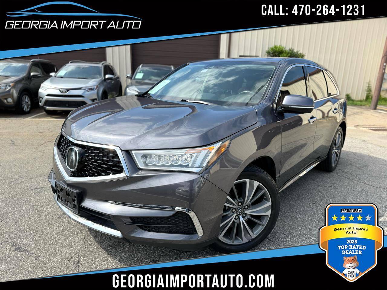 2019 Acura MDX Technology Package — SUV — 63,987 mi — Alpharetta, GA