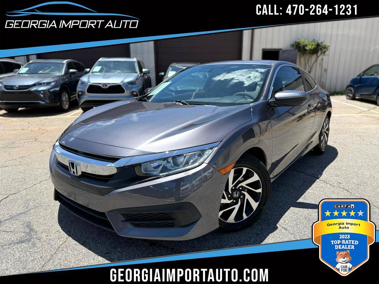 2016 Honda Civic LX-P — Coupe — 122,448 mi — Alpharetta, GA
