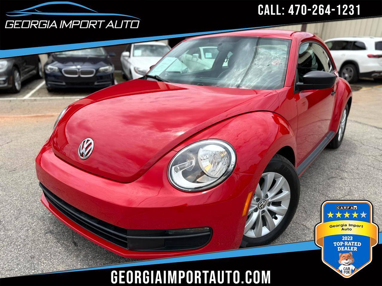 2015 Volkswagen Beetle 1.8T Classic — Hatchback — 107,810 mi — Alpharetta, GA