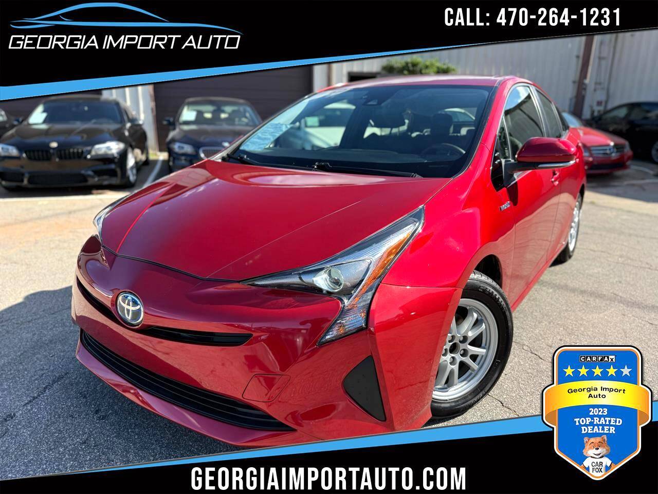 2017 Toyota Prius Two — Hatchback — 79,646 mi — Alpharetta, GA