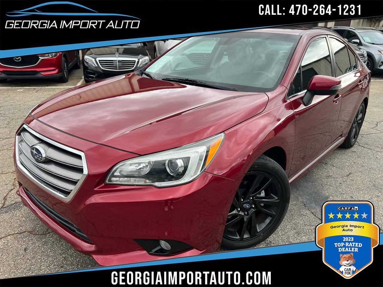 2017 Subaru Legacy 2.5i Sport — Sedan — 84,236 mi — Alpharetta, GA
