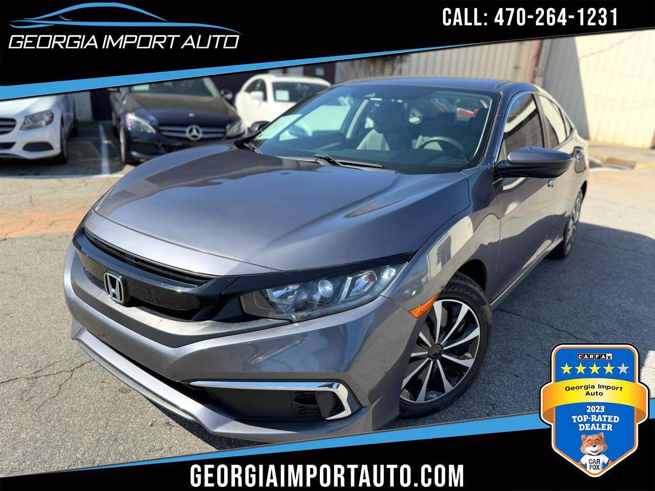 2020 Honda Civic LX — Sedan — 64,704 mi — Alpharetta, GA