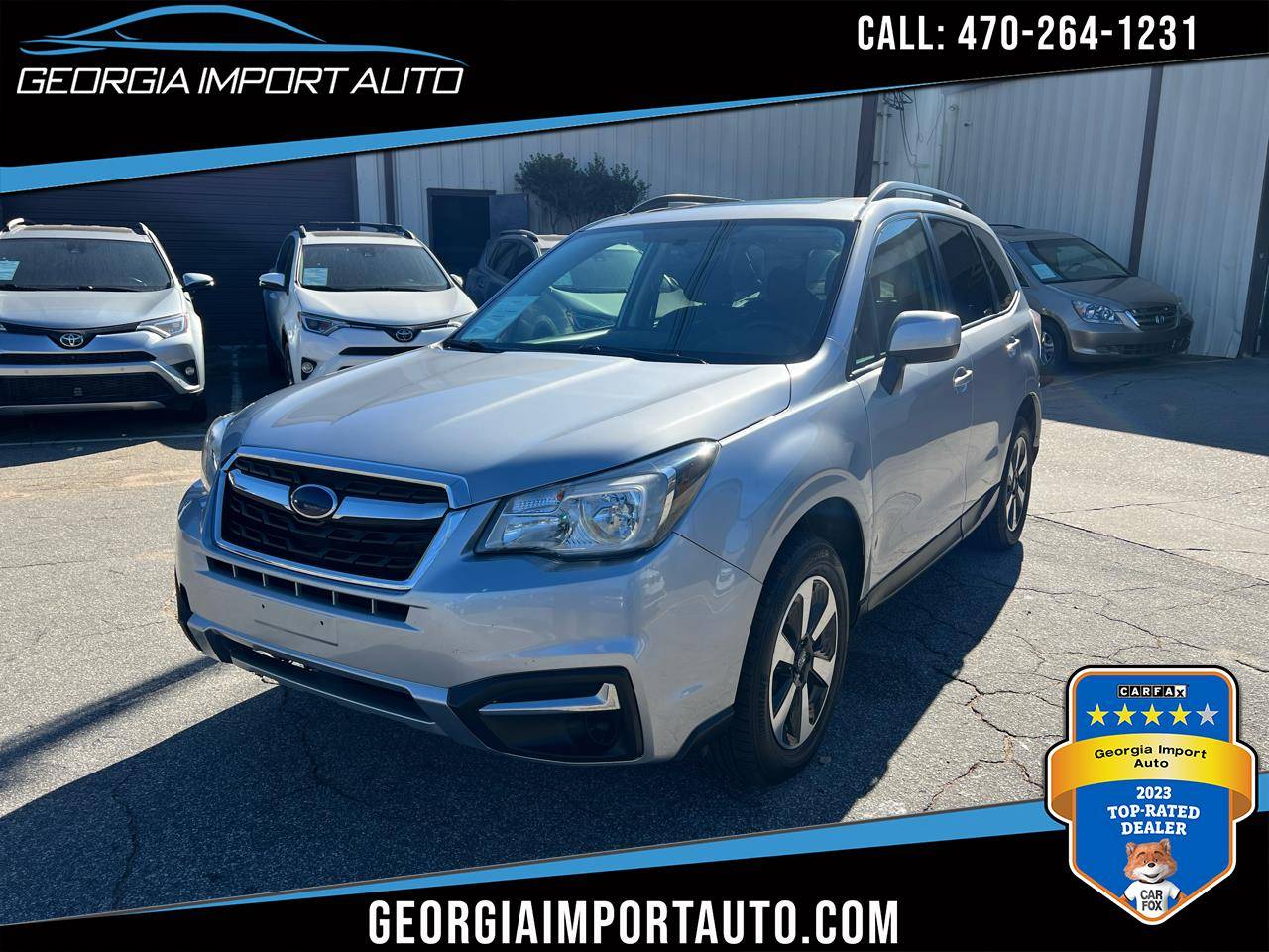 2018 Subaru Forester 2.5i Premium — SUV — 80,105 mi — Alpharetta, GA