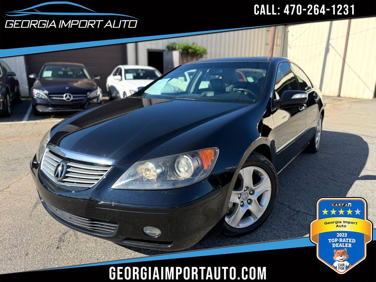 2007 Acura RL Technology Package — Sedan — 129,818 mi — Alpharetta, GA