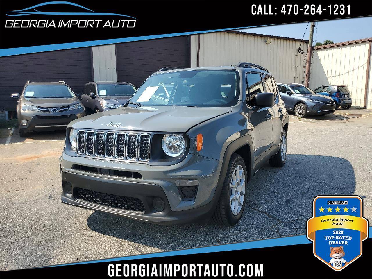 2020 Jeep Renegade Sport — SUV — 62,636 mi — Alpharetta, GA