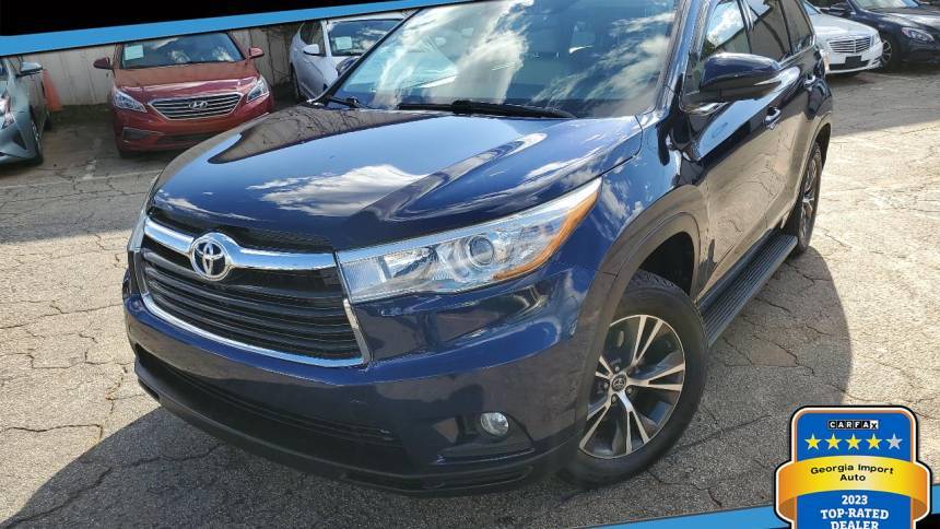 2016 Toyota Highlander XLE — SUV — 98,700 mi — Alpharetta, GA