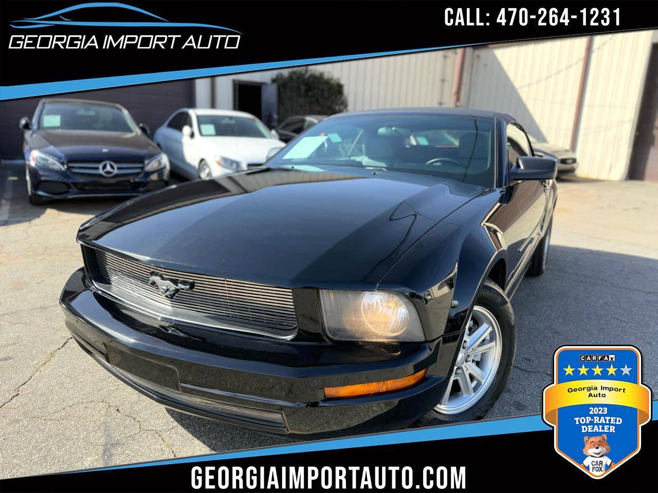 2007 Ford Mustang Deluxe — Convertible — 119,884 mi — Alpharetta, GA