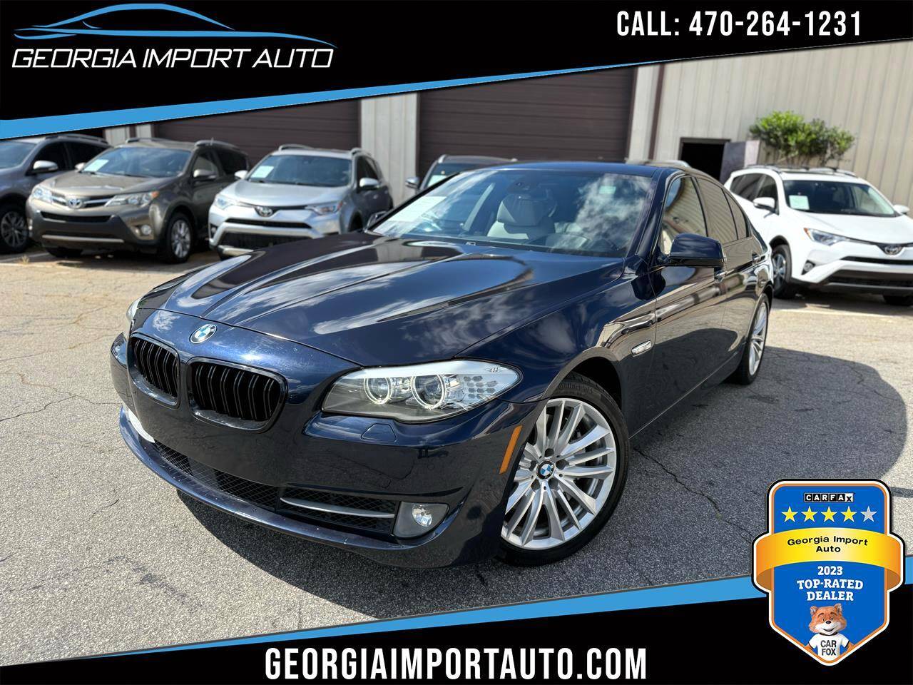 2012 BMW 5 Series 550i — Sedan — 86,609 mi — Alpharetta, GA