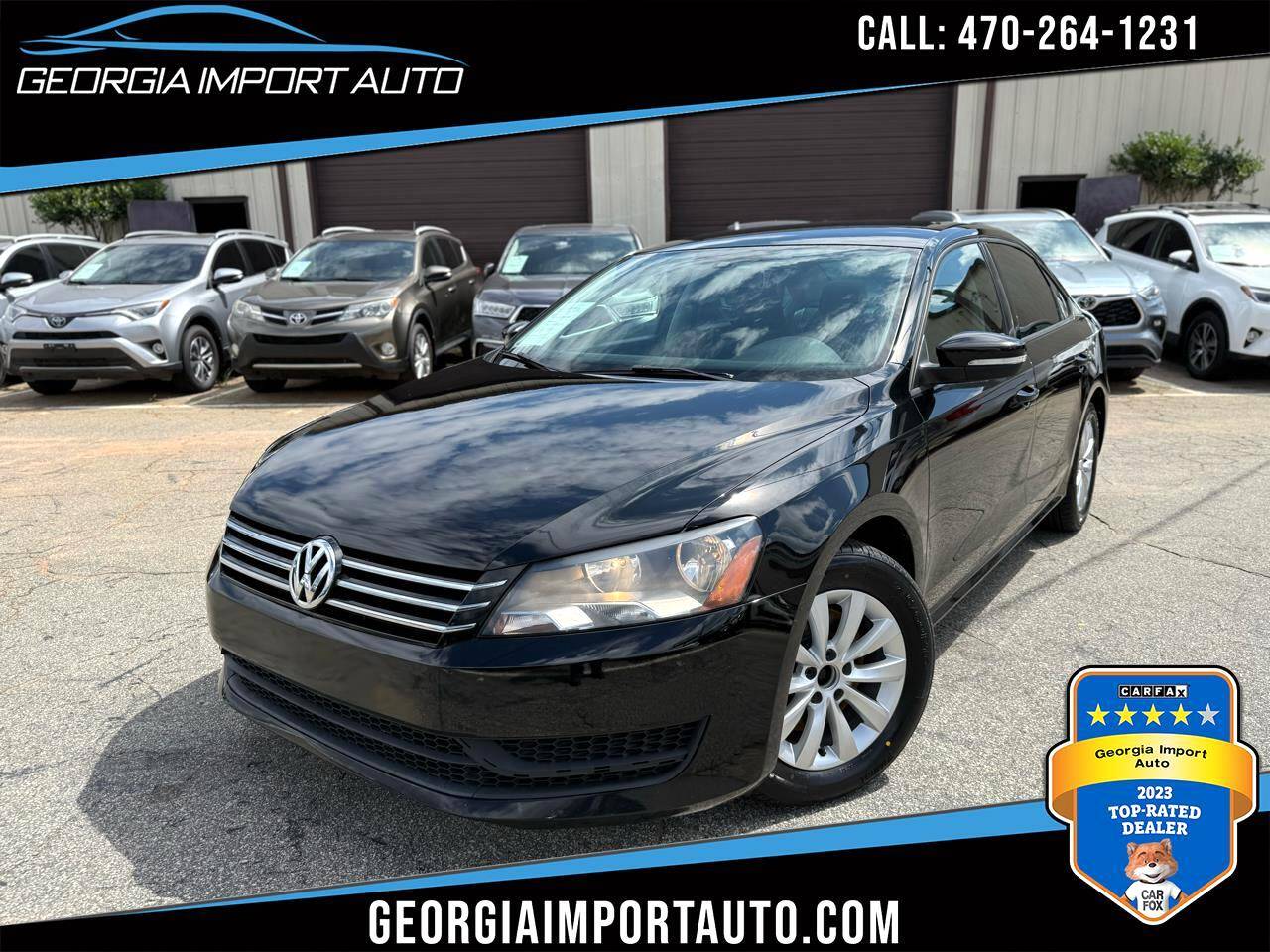 2015 Volkswagen Passat 1.8T S — Sedan — 80,683 mi — Alpharetta, GA