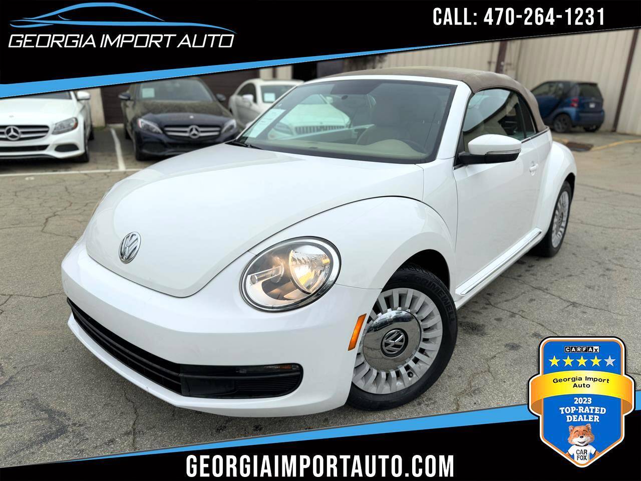 2014 Volkswagen Beetle 2.5 — Convertible — 73,930 mi — Alpharetta, GA