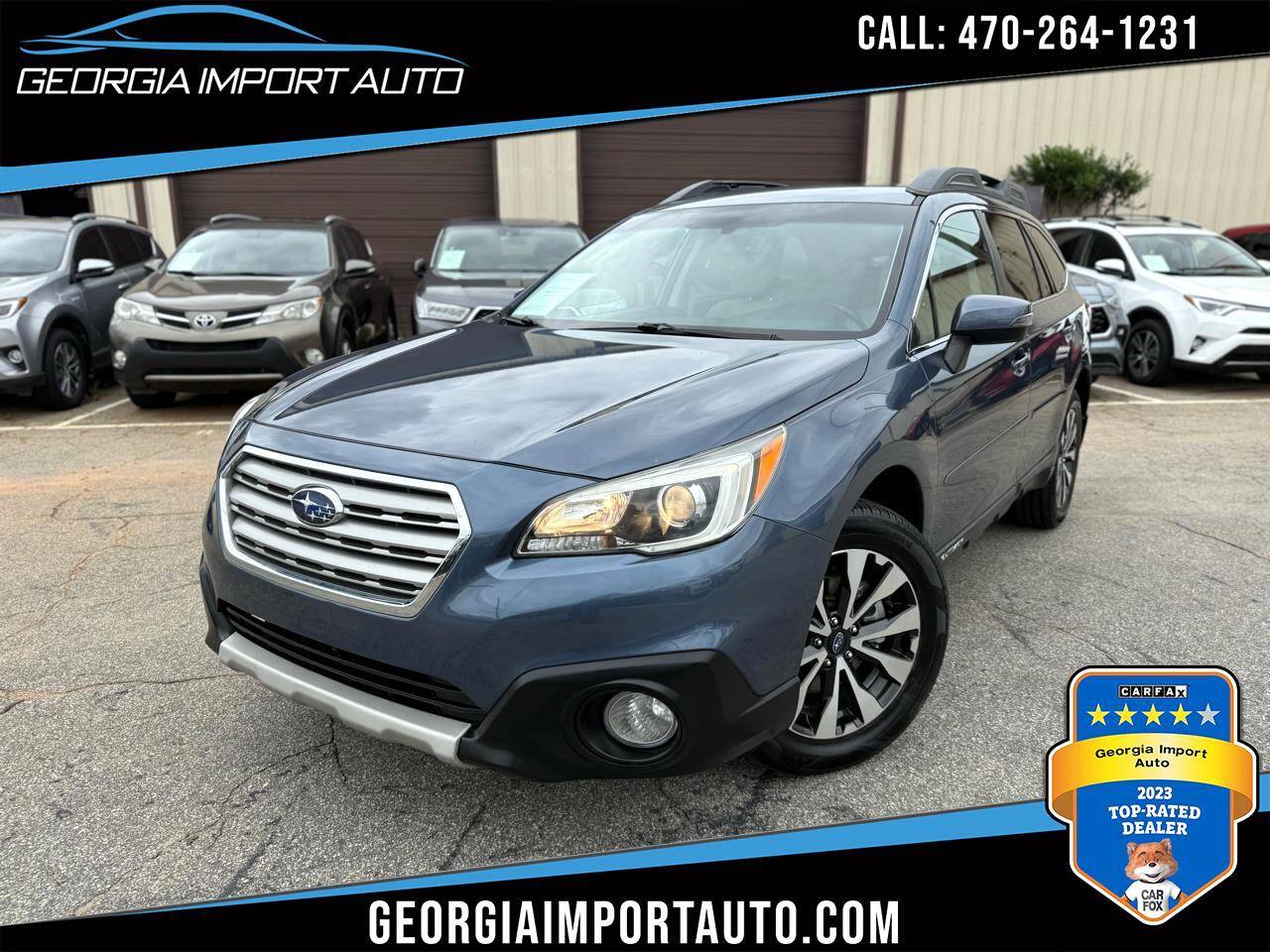 2016 Subaru Outback 2.5i Limited — SUV — 119,228 mi — Alpharetta, GA
