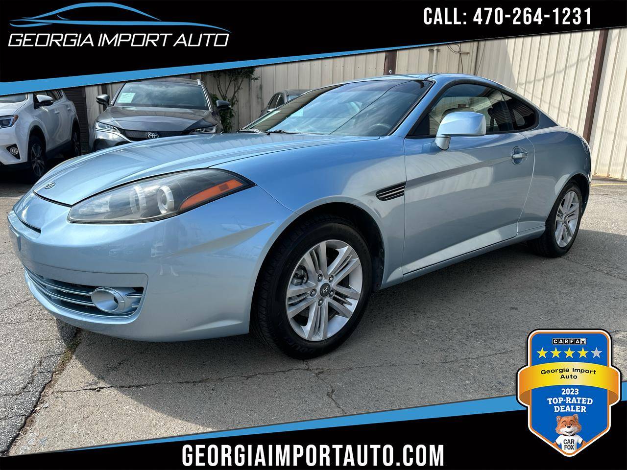 2007 Hyundai Tiburon GS — Coupe — 61,752 mi — Alpharetta, GA