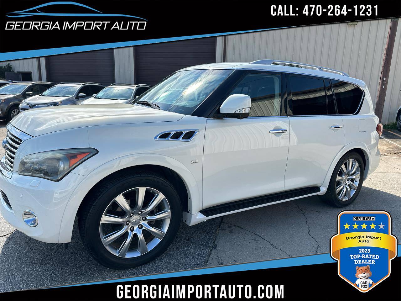 2014 INFINITI QX80 Standard — SUV — 55,131 mi — Alpharetta, GA